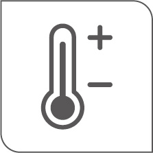 8段階の温度コントロール
