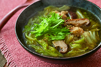 白菜のとろとろ中華スープ